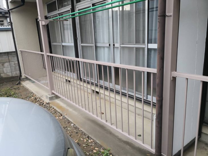   A様邸　鉄部・部分塗装工事/階段床工事